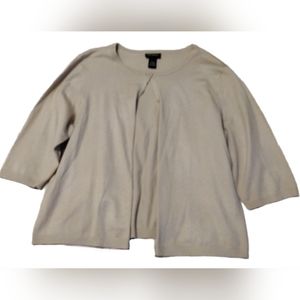 LANE BRYANT 3/4 SLEEVE 1 BUTTON CLOSURE CARDIGAN WOMEN'S SIZE 18/20